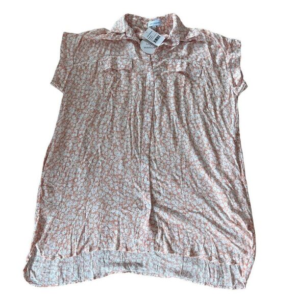 Pacsun Lost + Wander Dessert Shirt/Dress/Tunic Sz. M/L NWT Beach Coastal Boho - Picture 3 of 16